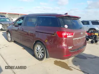 2018 Kia Sedona EX with VIN KNDMC5C14J6379626, listed as a IAAI auction lot 41774979 with 58,710 mi miles. Bid and sale history available at carsss.com. Image 3.