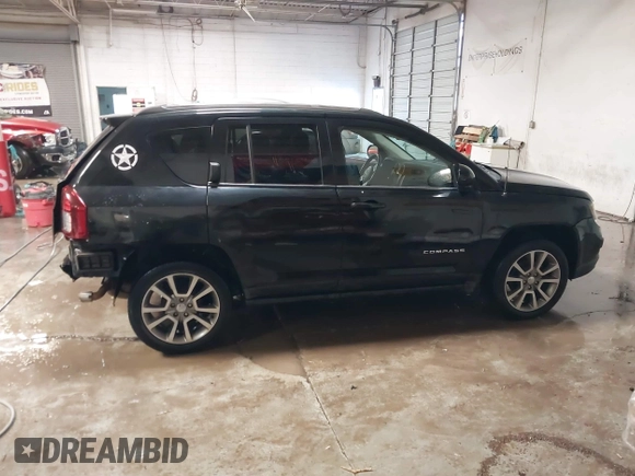 2016 Jeep Compass Latitude with VIN 1C4NJCEA5GD548777, listed as a IAAI auction lot 41263925 with 155,214 mi miles and . Bid and sale history available at DreamBid. Image 14.