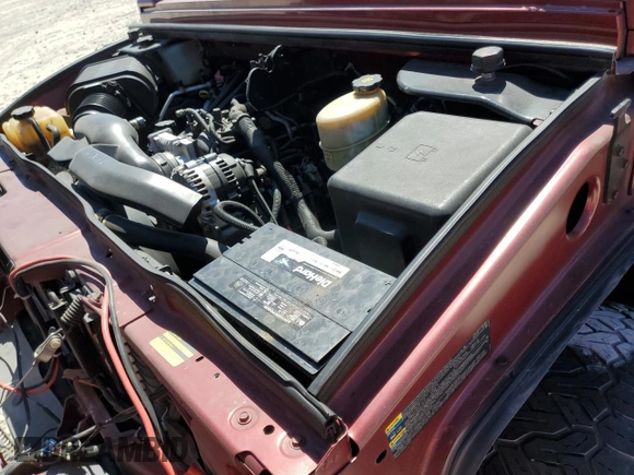2005 Hummer H2 SUV with VIN 5GRGN23U25H109190, listed as a Copart auction lot 49460795 with 191,199 mi miles and Salvage Title. Bid and sale history available at carsss.com. Image 13.