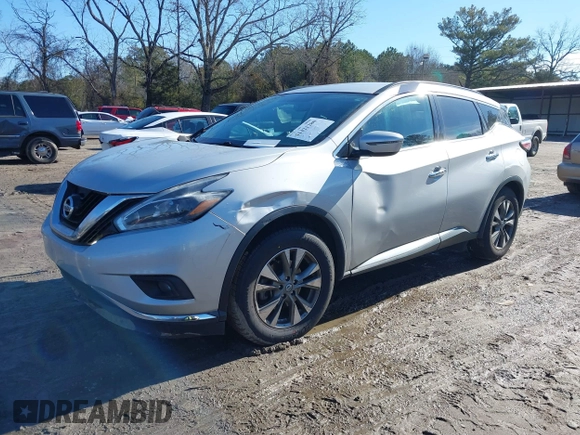 2018 Nissan Murano Platinum with VIN 5N1AZ2MG6JN136646, listed as a IAAI auction lot 41421280 with 123,667 mi miles. Bid and sale history available at carsss.com. Image 16.