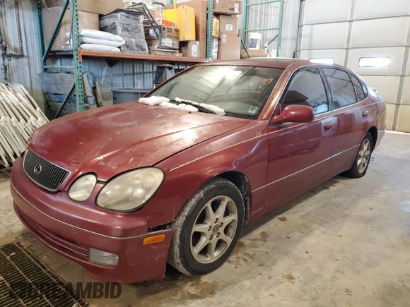 1998 Lexus GS 300 z VIN JT8BD68S7W0034059, wystawiony jako Copart lot #88227395 z przebiegiem 269 435 mil mil oraz Szkoda całkowita • Salvage title. Historia ofert i sprzedaży dostępna na DreamBid. Obrazek 1.