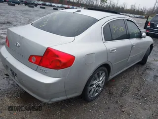 2005 Infiniti G35 with VIN JNKCV51F55M304681, listed as a IAAI auction lot 41970857 with Not Provided miles. Bid and sale history available at carsss.com. Image 4.