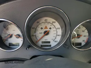 2002 Mercedes-Benz SLK-Class 2.3L Kompressor with VIN WDBKK49FX2F268683, listed as a Copart auction lot 68705174 with 132,677 mi miles and Salvage Title. Bid and sale history available at carsss.com. Image 9.