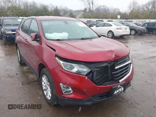 2019 Chevrolet Equinox LT z VIN 3GNAXUEVXKS548201, wystawiony jako IAAI lot #41715202 z przebiegiem 81 323 mil mil oraz . Historia ofert i sprzedaży dostępna na DreamBid. Obrazek 1.