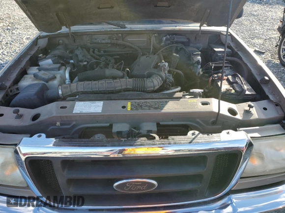 2005 Ford Ranger XL with VIN 1FTYR14U15PA22602, listed as a Copart auction lot 89365445 with 195,502 mi miles and Salvage title. Bid and sale history available at DreamBid. Image 11.