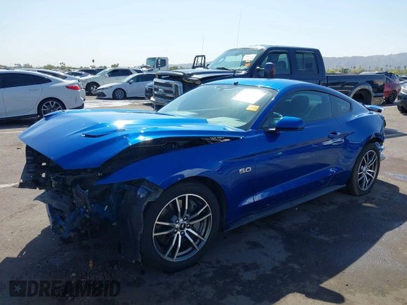 2017 Ford Mustang GT with VIN 1FA6P8CF6H5257348, listed as a IAAI auction lot 41986063 with 58,687 mi miles and . Bid and sale history available at carsss.com. Image 18.