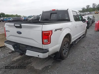 2016 Ford F-150 XLT z VIN 1FTEW1EP0GFB92396, wystawiony jako IAAI lot #42209457 z przebiegiem 117 685 mil mil oraz . Historia ofert i sprzedaży dostępna na DreamBid. Obrazek 4.