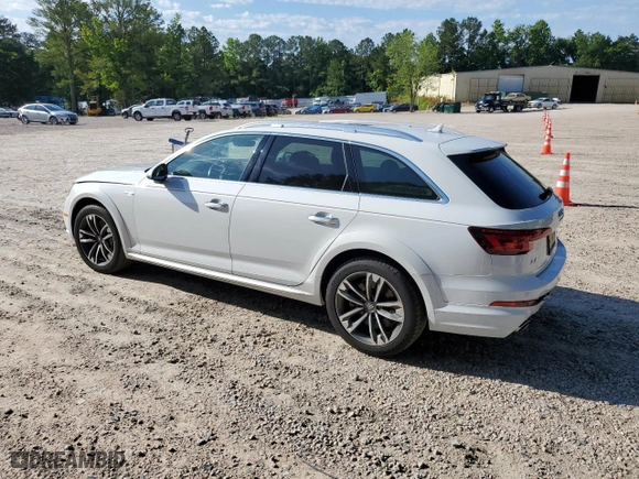 2018 Audi A4 allroad Premium Plus with VIN WA18NAF47JA024404, listed as a Copart auction lot 56096614 with 72,584 mi miles and Salvage Title. Bid and sale history available at carsss.com. Image 2.