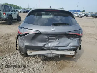 2023 Honda HR-V LX with VIN 3CZRZ2H34PM724332, listed as a Copart auction lot 59351165 with 20,700 mi miles and Salvage title. Bid and sale history available at DreamBid. Image 6.