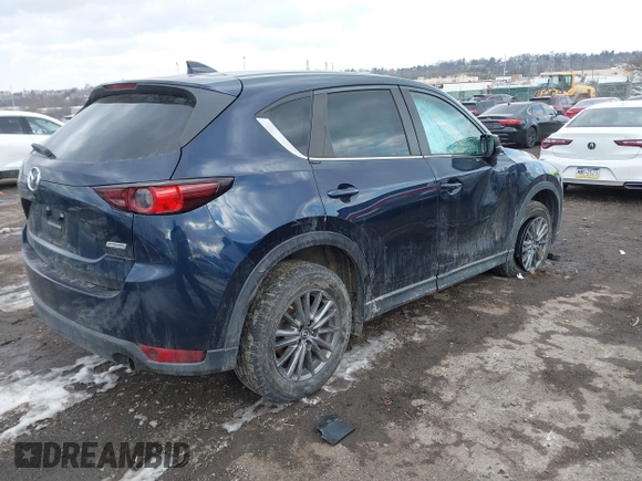 2017 Mazda CX-5 Touring with VIN JM3KFBCL7H0218027, listed as a IAAI auction lot 41429493 with 1 mi miles. Bid and sale history available at carsss.com. Image 4.