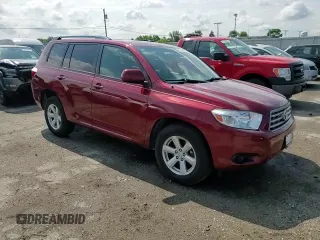 2010 Toyota Highlander with VIN 5TDBK3EH6AS008329, listed as a Copart auction lot 61506945 with 194,748 mi miles and Salvage title. Bid and sale history available at DreamBid. Image 14.