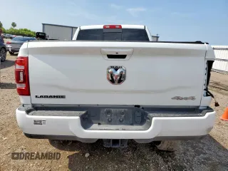 2024 Ram 2500 Laramie with VIN 3C6UR5FL1RG341106, listed as a Copart auction lot 58538335 with 25,283 mi miles and Salvage title. Bid and sale history available at DreamBid. Image 6.