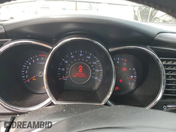 2013 Kia Optima EX with VIN 5XXGN4A7XDG153542, listed as a Copart auction lot 52242315 with 214,249 mi miles and Salvage title. Bid and sale history available at DreamBid. Image 9.