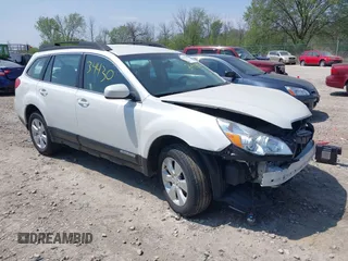 2012 Subaru Outback 2.5i with VIN 4S4BRCAC1C3233957, listed as a IAAI auction lot 42234430 with 168,076 mi miles and . Bid and sale history available at DreamBid. Image 1.