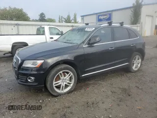 2017 Audi Q5 Premium with VIN WA1C2AFP1HA098506, listed as a Copart auction lot 50735185 with 141,511 mi miles and Clean Title. Bid and sale history available at carsss.com. Image 1.