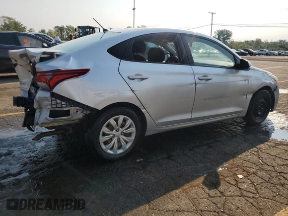 2018 Hyundai Accent SEL with VIN 3KPC24A3XJE020935, listed as a Copart auction lot 71097624 with 143,019 mi miles and Clean Title. Bid and sale history available at carsss.com. Image 3.