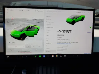 2024 Tesla Cybertruck Cyberbeast z VIN 7G2CEHEEXRA017141, wystawiony jako Copart lot #49110745 z przebiegiem 2790 mil mil oraz Szkody całkowita. Historia ofert i sprzedaży dostępna na DreamBid. Obrazek 9.