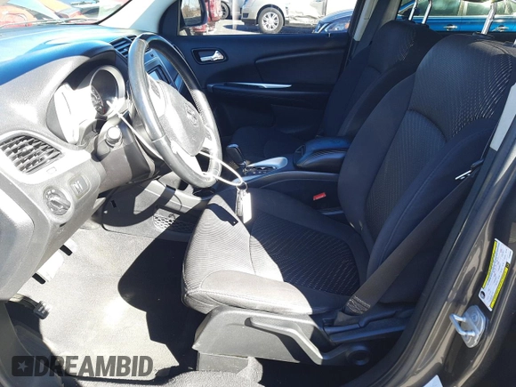 2014 Dodge Journey American Value Pkg with VIN 3C4PDCAB8ET303350, listed as a Copart auction lot 44808995 with 124,435 mi miles and Salvage Title. Bid and sale history available at carsss.com. Image 7.
