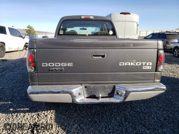 2004 Dodge Dakota SLT with VIN 1D7HG48N14S509987, listed as a Copart auction lot 43283745 with Not Provided miles and Salvage Title. Bid and sale history available at carsss.com. Image 6.