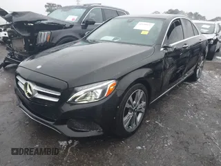 2015 Mercedes-Benz C-Class C 300 with VIN 55SWF4JB9FU089625, listed as a IAAI auction lot 41538932 with 129,101 mi miles. Bid and sale history available at carsss.com. Image 2.