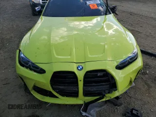 2022 BMW M4 Competition xDrive with VIN WBS43AZ01NCJ02844, listed as a Copart auction lot 74776864 with 0 mi miles and Salvage Title. Bid and sale history available at carsss.com. Image 11.