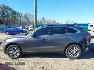 2018 Jaguar F-Pace 25t Prestige with VIN SADCK2FXXJA326749, listed as a IAAI auction lot 41292506 with 34,643 mi miles and . Bid and sale history available at DreamBid. Image 15.