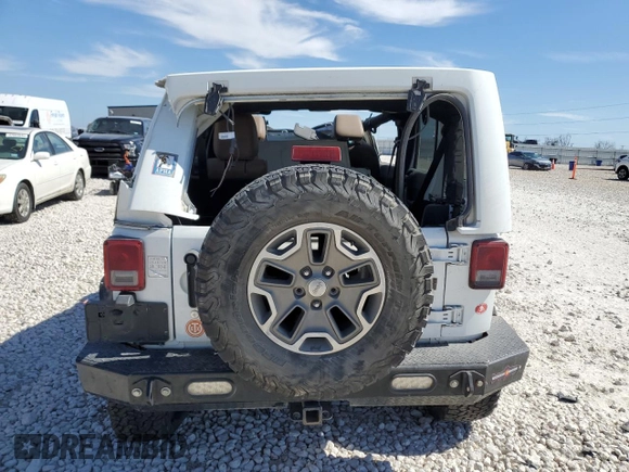 2013 Jeep Wrangler Unlimited Rubicon with VIN 1C4HJWFG4DL549356, listed as a Copart auction lot 46799055 with 172,327 mi miles and Salvage Title. Bid and sale history available at carsss.com. Image 6.