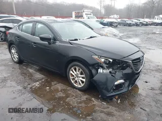 2014 Mazda 3 i Grand Touring with VIN JM1BM1W79E1155302, listed as a IAAI auction lot 41512501 with 98,635 mi miles and . Bid and sale history available at carsss.com. Image 1.