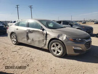 2024 Chevrolet Malibu LS with VIN 1G1ZB5ST0RF146021, listed as a Copart auction lot 45304245 with 8,382 mi miles and Salvage Title. Bid and sale history available at DreamBid. Image 4.