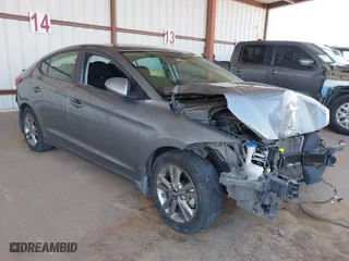 2018 Hyundai Elantra Value Edition with VIN KMHD84LF6JU632086, listed as a IAAI auction lot 41681095 with 67,734 mi miles. Bid and sale history available at carsss.com. Image 1.