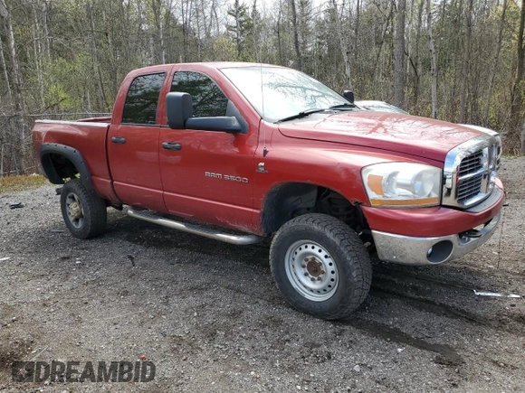 2006 Dodge 3500 SLT z VIN 3D7LX38C36G126808, wystawiony jako Copart lot #55841385 z przebiegiem 384 279 mil mil oraz Czysty tytuł • Clean title. Historia ofert i sprzedaży dostępna na DreamBid. Obrazek 4.