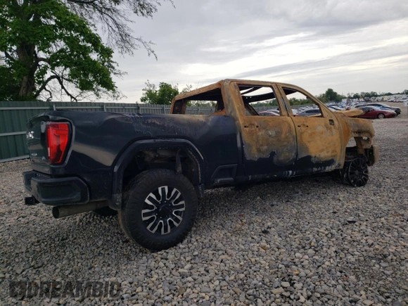 2021 GMC Sierra 2500HD AT4 z VIN 1GT49PEY3MF130131, wystawiony jako Copart lot #60839854 z przebiegiem Nie podano mil oraz Nie do naprawy • Non repairable. Historia ofert i sprzedaży dostępna na DreamBid. Obrazek 3.