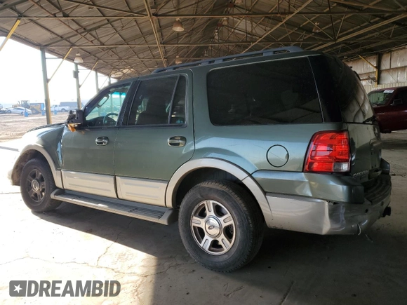 2005 Ford Expedition Eddie Bauer with VIN 1FMFU17555LA23457, listed as a Copart auction lot 43402075 with 193,913 mi miles and Salvage Title. Bid and sale history available at carsss.com. Image 2.
