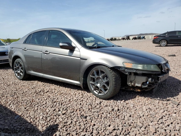 2007 Acura TL Type-S with VIN 19UUA76527A049247, listed as a Copart auction lot 50814995 with 250,963 mi miles and Salvage Title. Bid and sale history available at carsss.com. Image 4.
