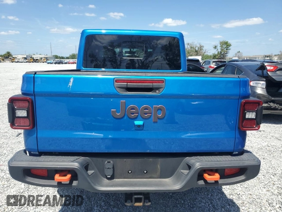2022 Jeep Gladiator Mojave with VIN 1C6JJTEG2NL172679, listed as a Copart auction lot 51756905 with 48,537 mi miles and Salvage title. Bid and sale history available at DreamBid. Image 6.