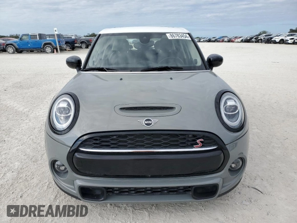 2021 MINI Hardtop 4 Door Cooper S with VIN WMWXU9C08M2N81063, listed as a Copart auction lot 86783454 with Not provided miles and Non repairable. Bid and sale history available at DreamBid. Image 5.