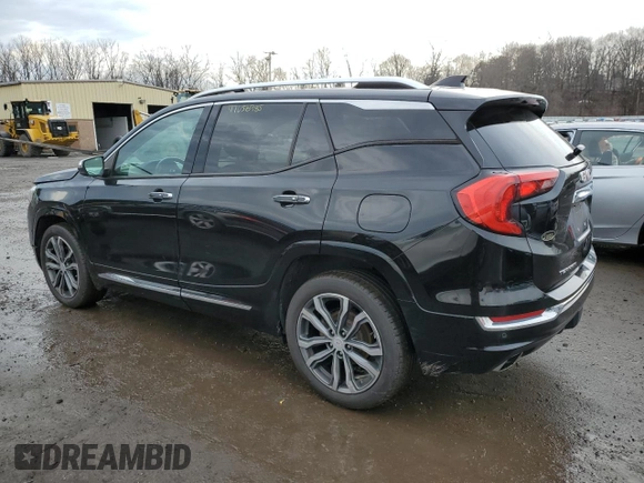 2019 GMC Terrain Denali with VIN 3GKALXEX5KL253318, listed as a Copart auction lot 47056985 with 85,429 mi miles and Salvage Title. Bid and sale history available at DreamBid. Image 2.