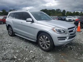 2016 Mercedes-Benz GL with VIN 4JGDF6EE8GA627407, listed as a Copart auction lot 73913644 with 104,366 mi miles and Salvage Title. Bid and sale history available at carsss.com. Image 4.