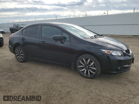 2015 Honda Civic Sedan SE with VIN 2HGFB2F74FH004403, listed as a Copart auction lot 46872685 with 210,960 mi miles and Salvage Title. Bid and sale history available at carsss.com. Image 4.