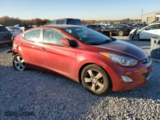 2013 Hyundai Elantra GLS with VIN 5NPDH4AEXDH314551, listed as a Copart auction lot 83183364 with 140,474 mi miles and Salvage Title. Bid and sale history available at carsss.com. Image 4.