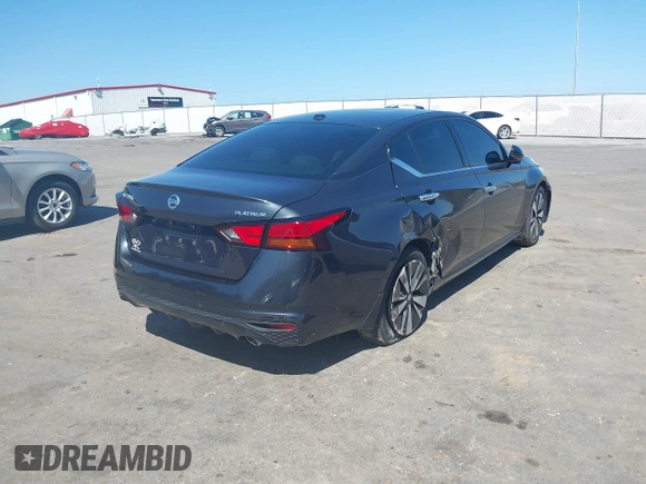 2019 Nissan Altima 2.5 Platinum with VIN 1N4BL4FV2KC113644, listed as a IAAI auction lot 41751975 with 125,617 mi miles. Bid and sale history available at carsss.com. Image 4.