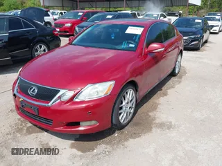 2008 Lexus GS 350 with VIN JTHBE96S880039601, listed as a IAAI auction lot 41929475 with 222,066 mi miles. Bid and sale history available at carsss.com. Image 2.