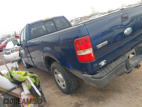 2008 Ford F-150 XL with VIN 1FTRF12238KB73263, listed as a IAAI auction lot 41716187 with Not Provided miles. Bid and sale history available at carsss.com. Image 3.