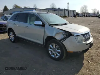 2007 Lincoln MKX with VIN 2LMDU68C47BJ09089, listed as a Copart auction lot 47401295 with 127,680 mi miles and Salvage Title. Bid and sale history available at carsss.com. Image 4.