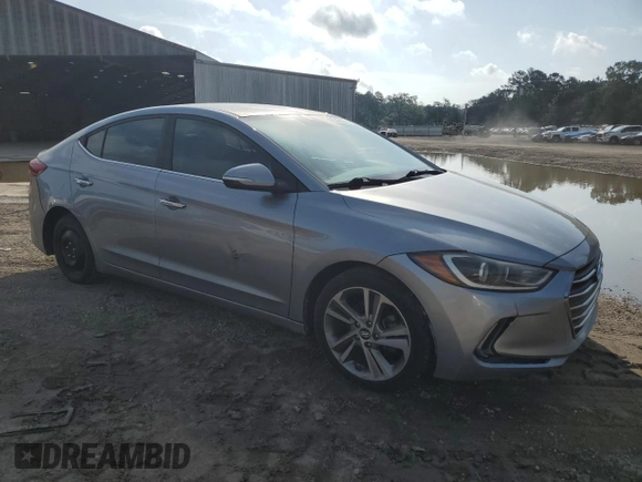 2017 Hyundai Elantra SE with VIN 5NPD84LF3HH010019, listed as a Copart auction lot 54347325 with 74,859 mi miles and Salvage Title. Bid and sale history available at DreamBid. Image 4.