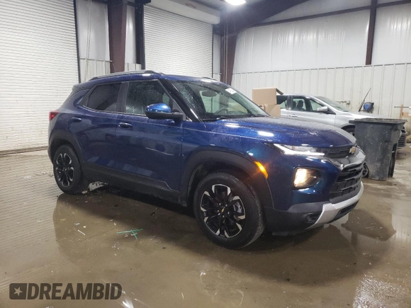 2021 Chevrolet TrailBlazer LT with VIN KL79MPS22MB025914, listed as a Copart auction lot 54783884 with 25,395 mi miles and . Bid and sale history available at DreamBid. Image 4.