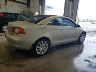 2009 Volkswagen Eos Komfort with VIN WVWBA71F69V010324, listed as a Copart auction lot 48572505 with 103,045 mi miles and Clean Title. Bid and sale history available at DreamBid. Image 3.
