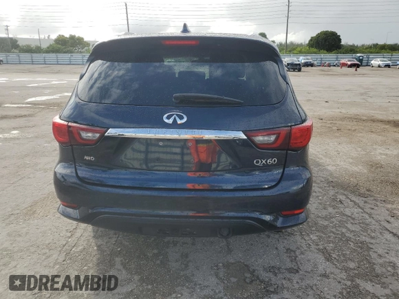 2019 Infiniti QX60 Luxe z VIN 5N1DL0MM4KC561014, wystawiony jako Copart lot #78897504 z przebiegiem 177 089 mil mil oraz Szkoda całkowita • Salvage title. Historia ofert i sprzedaży dostępna na DreamBid. Obrazek 6.