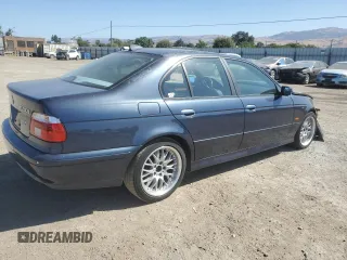 2002 BMW 5 Series 530i z VIN WBADT63412CH88766, wystawiony jako Copart lot #58228675 z przebiegiem 173 806 mil mil oraz Szkoda całkowita • Salvage title. Historia ofert i sprzedaży dostępna na DreamBid. Obrazek 3.