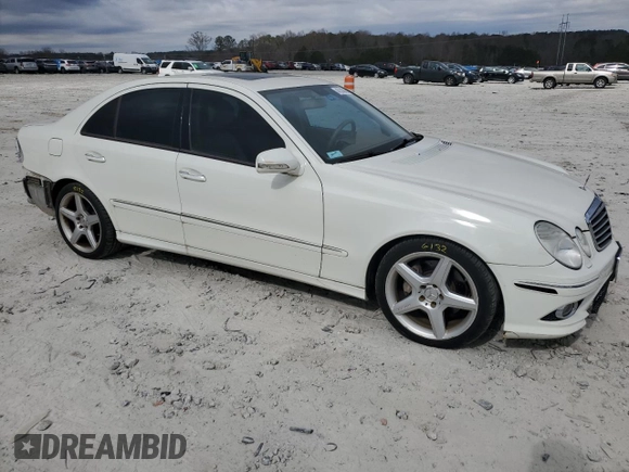 2009 Mercedes-Benz E-Class Luxury 3.5L with VIN WDBUF56X39B362163, listed as a Copart auction lot 47314845 with 105,375 mi miles and Salvage Title. Bid and sale history available at carsss.com. Image 4.